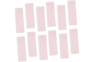 STOBOK 40pcs Washi Tape Storage Boards for Crafting Thick Rounded Corner Paper Tape Dispensers Organizer for Scrapbooking and Journals