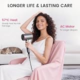 Casamaa Ionic Hair Dryer with AC Motor Fast Drying 3 Attachments view 3