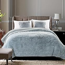 Chanasya Super Soft Fuzzy Shaggy Faux Fur Throw
