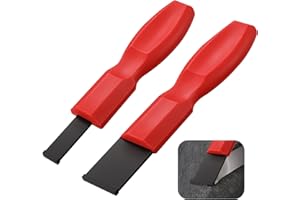 Carbide Scraper, Super Carbide Gasket Scraper for Metal and Automotive, 1-1/4 Inch and 5/8 Inch Carbide Scraper Set (2 Pcs)