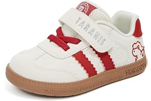 TARANIS Baby/Toddler Non-Slip Sole Skate Shoes Boys Girls Sneaker Walking Shoes