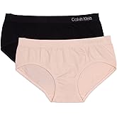Calvin Klein girls Modern Cotton Hipster Underwear 2-pack