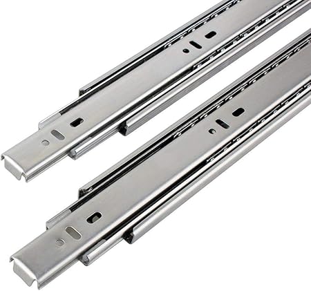 Btibpse Bt 6985 2 Pcs 3 Fold Full Extension Ball Bearing Drawer