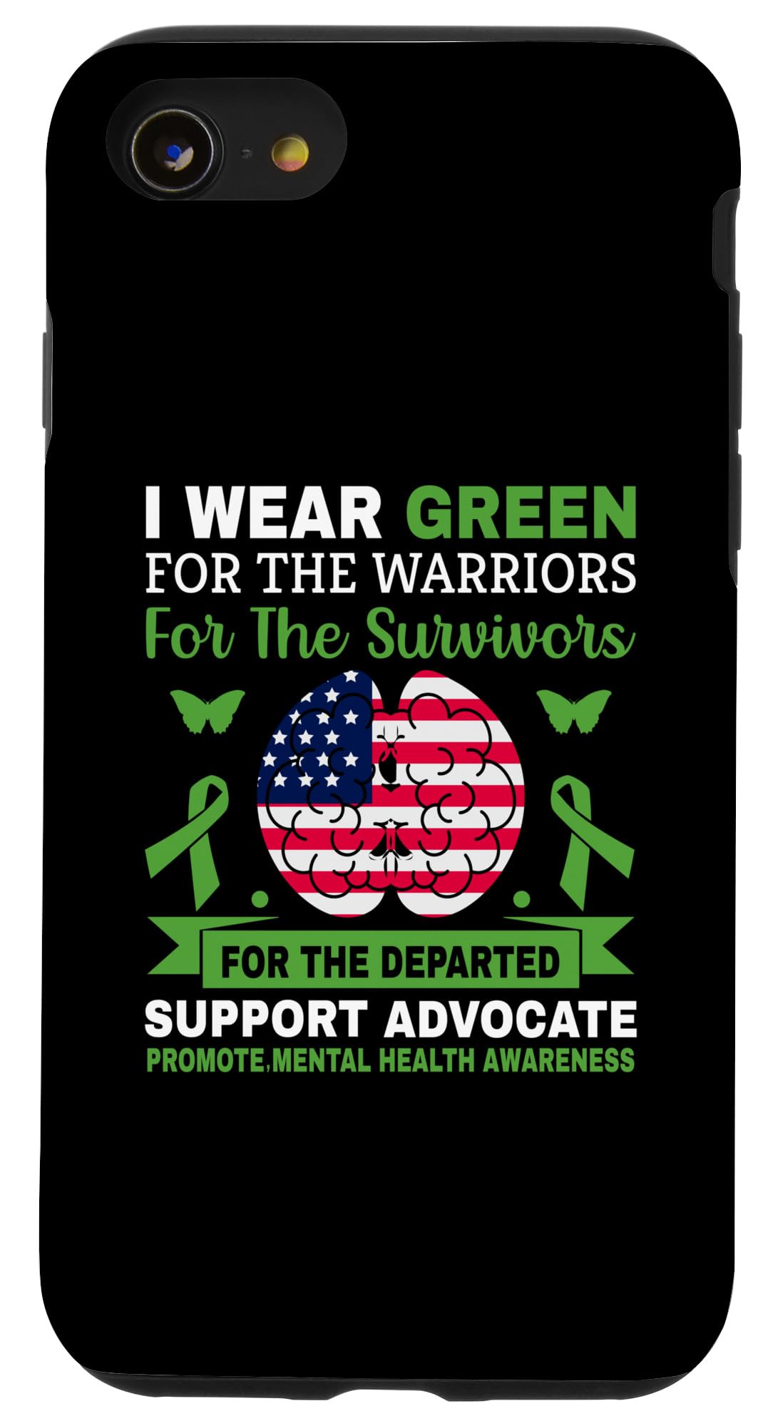 iPhone SE (2020) / 7 / 8 I Wear Green For the Warriors - the Survivors - the Departed Case