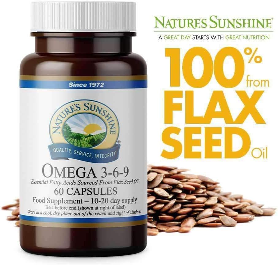 OMEGA 369 Flax Seed Oil (60). BigaMart