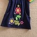 VIKITA toddler flower girl dress for kids baby cotton short sleeve dresses in summer for 2-8 years