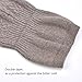 SOMALER Womens Winter Beanie Hats For Women Knit Beanie With Real Fur Pom Pom Ski Caps