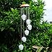 Color Changing Solar Power Wind Spinner Mobiles Light for Home Garden Patio Lawn Landscape Pond Pool Yard Decor, Pine Cones LED Night Light Hanging Lamp (Pine Cones)