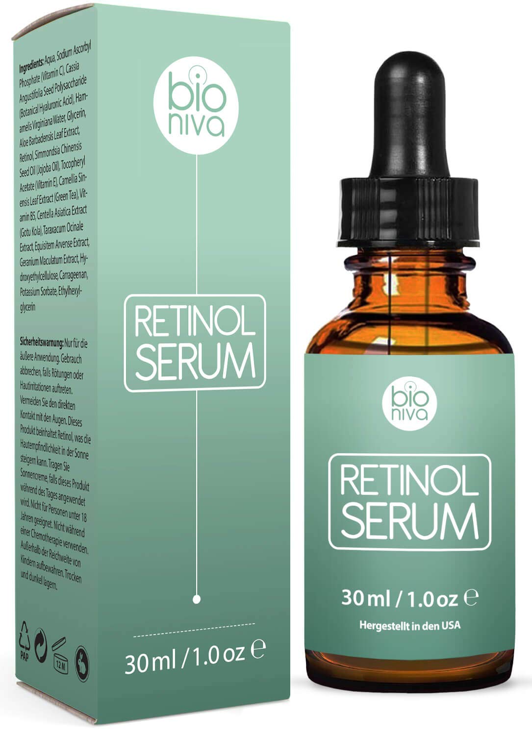 AwardWinning Retinol Serum 2.5 Retinol Liposome Delivery System