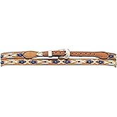 M & F Western M&F Brown Aztec Design Hat Band Brown/Multi
