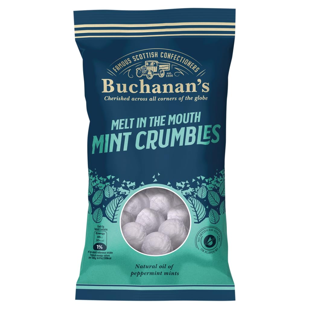 Buchanan's Melt in the Mouth Mint Crumbles 140g x 1
