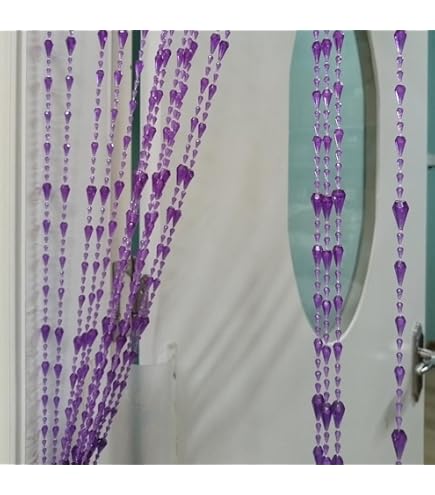 Unique Bargains Beaded String Door Window Curtain Tassel Fly Screens Room Divider