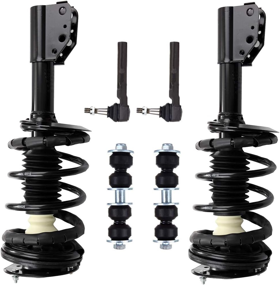 ECCPP Front Strut Spring Assembly, Stabilizer Bar Link Kit