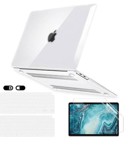 Amazon.com: Crystal Clear Case for MacBook Pro 13 inch M2 M1 A2338