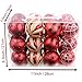 Valery Madelyn 24ct 60mm Delightful Elf Shatterproof Christmas Ball Ornaments Decoration,Themed with Tree Skirt(Not Included)