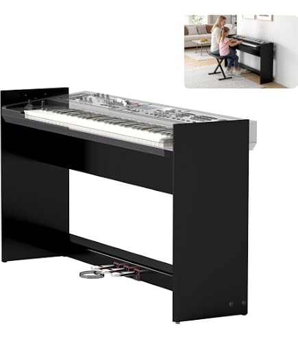 Amazon.com - Zreephy Wooden Furniture Stand With 3-Pedal Unit