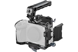 SmallRig Cage Kit for Sony FX3 / FX30 with Cage, V-Mount Battery Mount Plate, LCD Screen Protector, Top Handle, Cable Clamp f