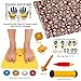 Acupressure Mat with Magnets Pyramids for Pain Relief and Total Health Size 12x12.5 Inches
