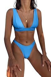 Bathing Suits for Women Deep V Neck Sexy Two Piece
