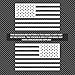 Classic Biker Gear Subdued American Flags Tactical Military Flag USA Decal 5