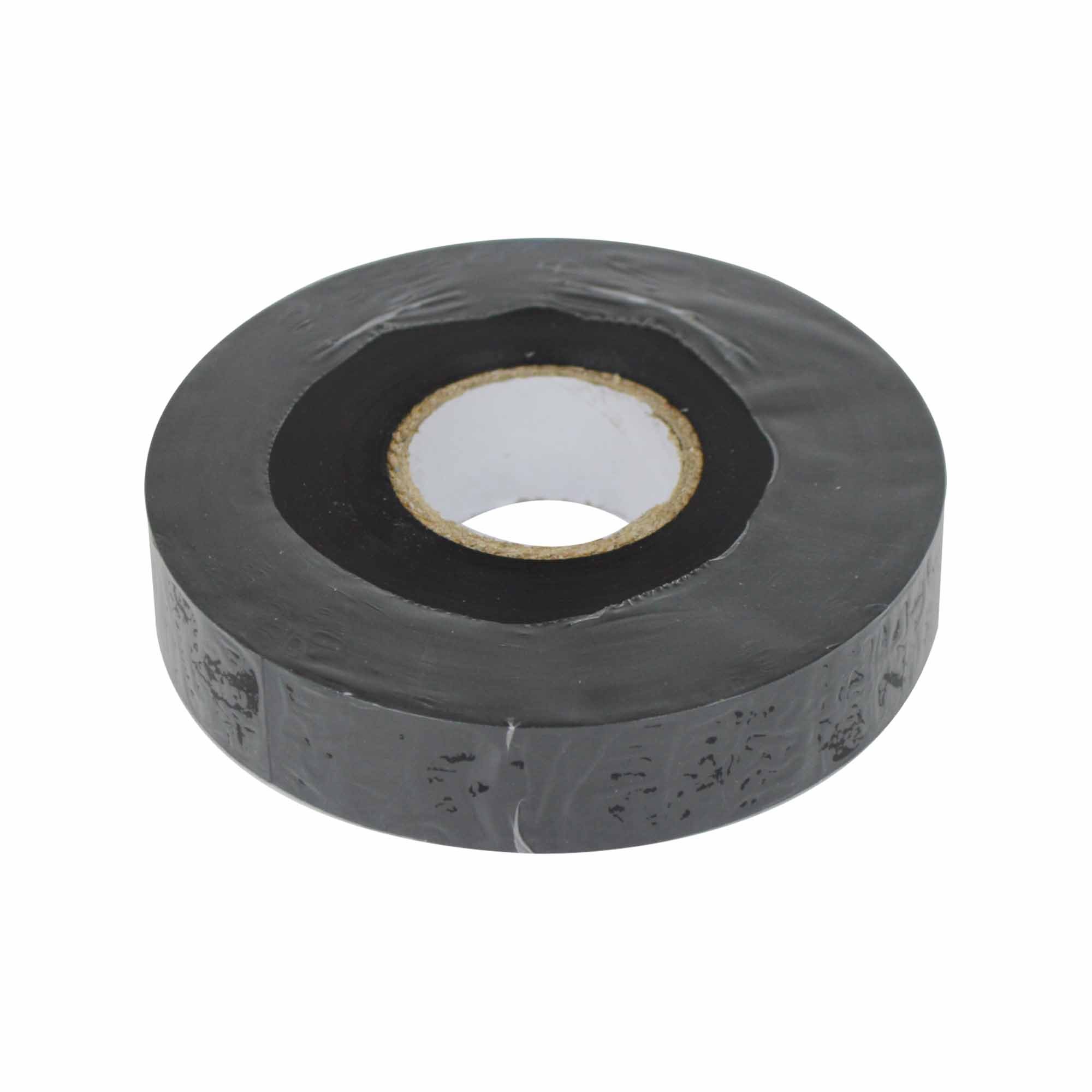 Status 33m PVC Electrical Insulation Tape, 19mm Wide Flame-Retardant Roll, 600V 80°C Rated, Strong Rubber Adhesive for Cable Repair and Colour Coding, Black Poly-Bag Pack (SBPVCET1PKX10)