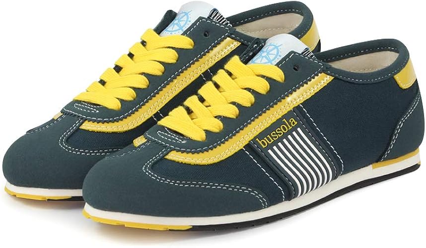 Amazon ブソラ 軽量コルテッツスニーカー カジュアル レディース 歩きやすい 滑り止め 撥水 エコ イタリア発シューズブランド Bussola ブソラ シューズ バッグ