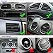 VISNFA Cell Phone Holder for Car Vent Phone Mount New Easy One-Touch Design Super Convenient for iPhone x 8 Plus/7Plus/6s/6Plus/5S, Samsung Galaxy, Google Nexus, LG and More Between 3.5-6 inches