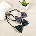 Muhan 50PCS Mix Colors Adjustable Pet Bow Neckties Dog Tie Bowknot for Party Soft Collar Grooming
