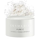 COSMEDIX Pure C Mixing Crystals, Vitamin C Powder for Face - Brightening Facial Skin Care Products for Fine Lines & Uneven Skin Tone - Ultra Fine Mixing Face Powder for Moisturizers & Serums