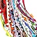 12yards/lot(1yard/pc) 10-15mm Mixed Colors Pom Pom Trim Ball Fringe Ribbon Lace