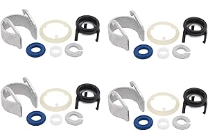 MOTOKU Set of 4 Fuel Injector Seal Repair Kit for A4 A6 Q3 TT Golf Jetta Passat 06J998907