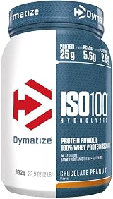Dymatize ISO 100 Hydrolyzed Chocolate Peanut 932g Whey Protein