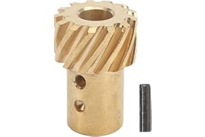 MSD Distributor Gear Roller Cam Distributor Gear Bronze 0.5in Shaft for Small Big Block with MSD Distributor