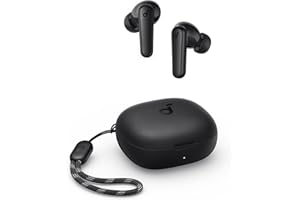 soundcore P20i da Anker, Fone de Ouvido Bluetooth 5.3, Graves Potentes, Drivers de 10mm, 30H de Reprodução, Resistência à Água, 2 Mics IA, Personalização de Som via App, Fone sem fio tws, Preto