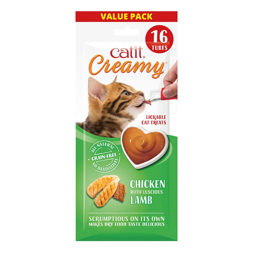 Catit Creamy Treats Chicken and Lamb Flavour