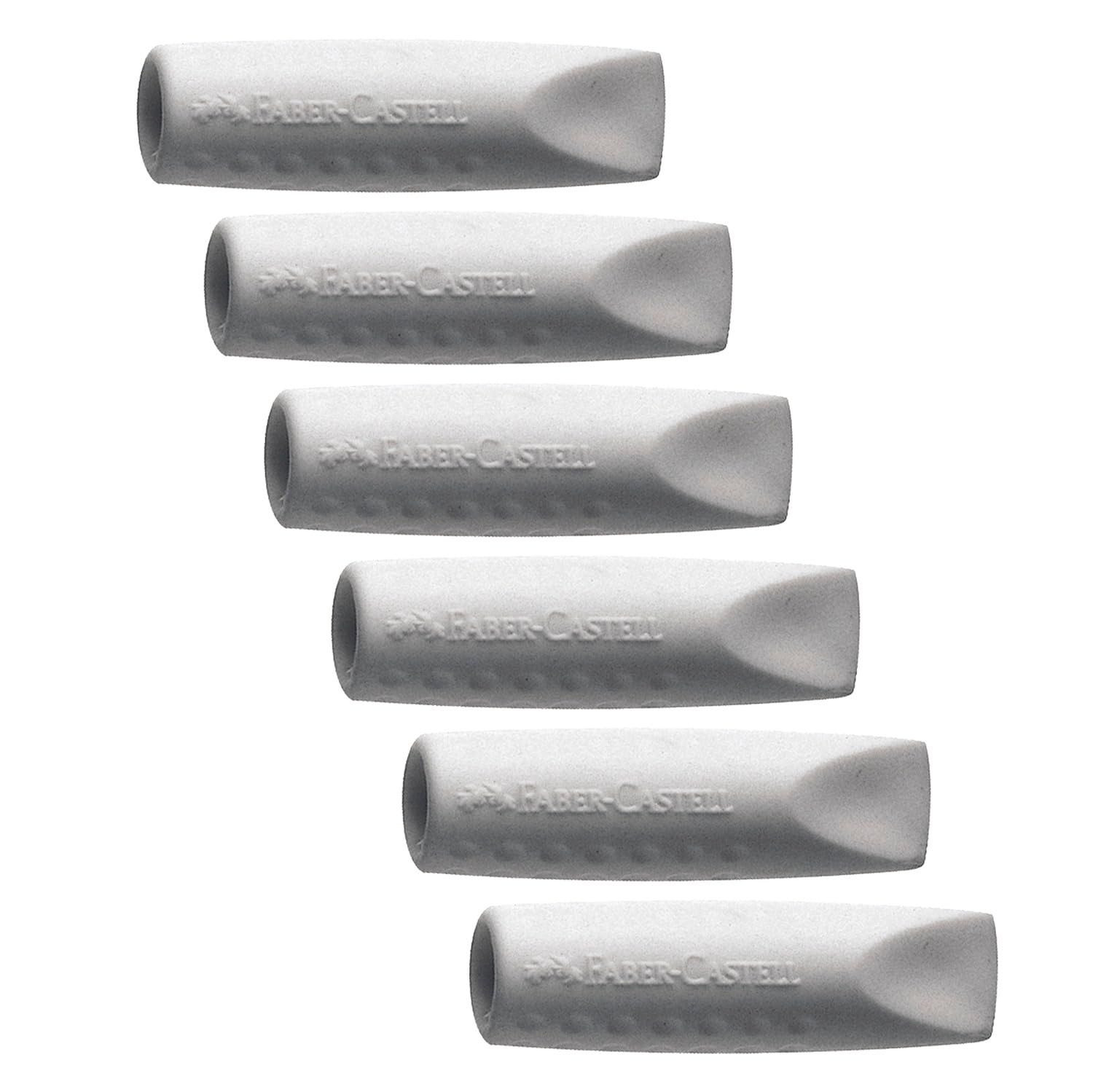 Faber-Castell 205049 Eraser Grip 2001 Eraser Cap, 12 Erasers to Attach