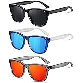 RSQQAV Kids Polarized Sunglasses for Girls Boys UV400 Protection Classic Fashion sun Glasses Lightweight Material Age 3-10