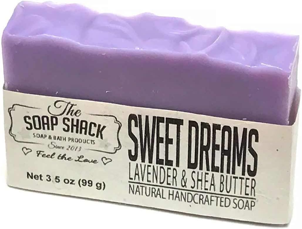 Lavender Bliss: Handmade Cold Process Soap with Pure Essential Oil and Shea Butter - Small Batch Luxury