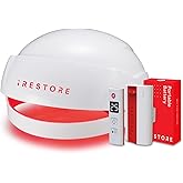 iRestore Essential Laser Hair Growth System + Rechargeable Battery Pack - FDA Cleared Hair Regrowth for Men & Women with Thinning Hair