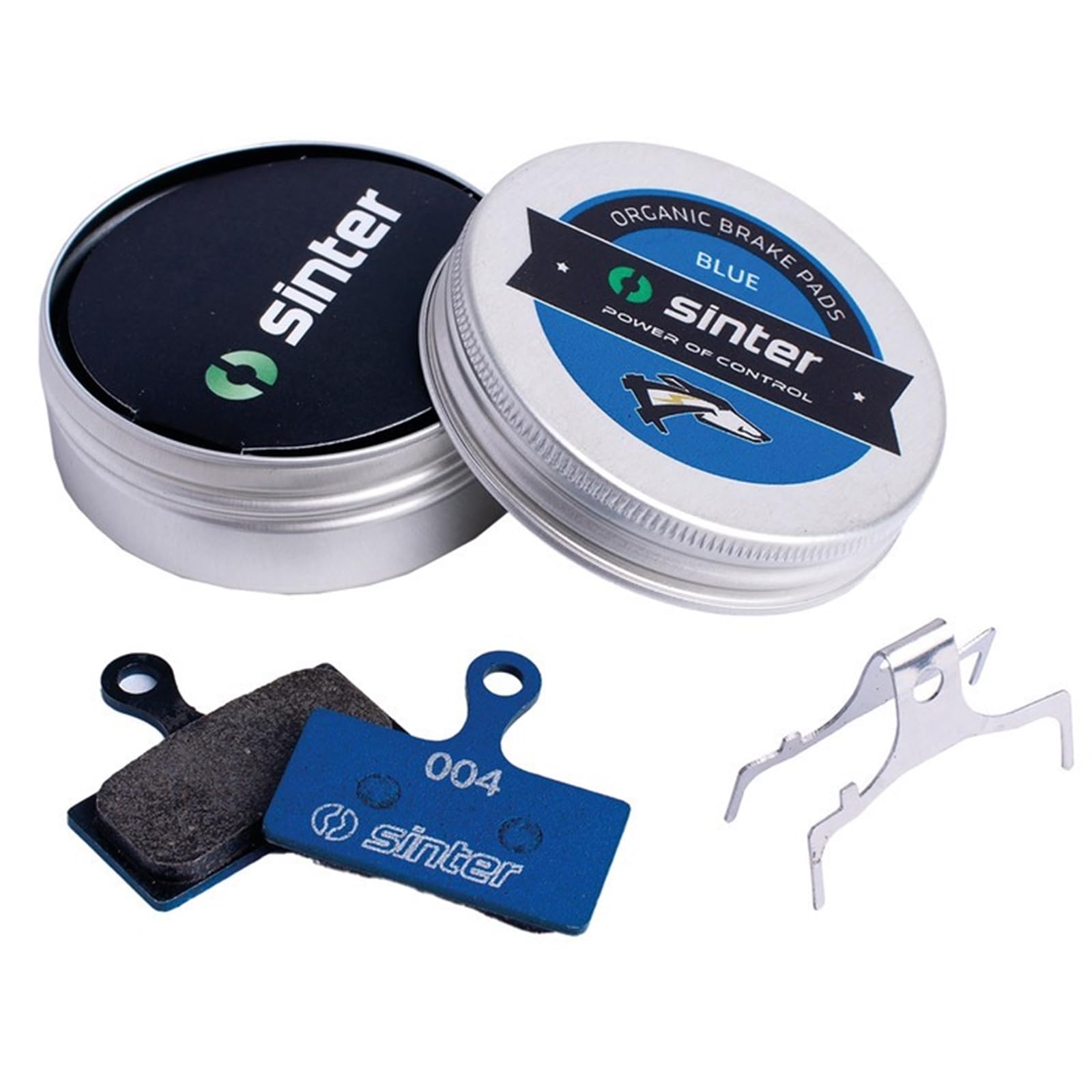 Sinter Disc Brake Pads - 004 Shimano G S530 - Single Pair Metal Can Carded 2022: Blue One Size