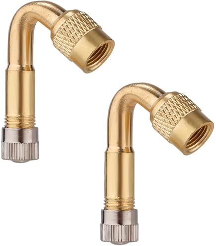 Rallonge Tige De Valve 20 Cm - Souple, Laiton, Pour Camping-car, Remorque, Pneus Difficile D'accès