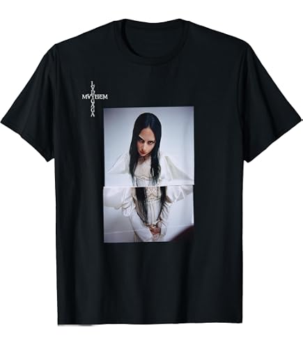 Amazon.com: Official Lady Gaga Mayhem Cross T-Shirt Tee for Men