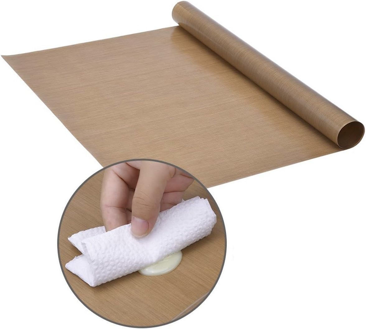 Adecco LLC 6 Pack Nonstick Oven Liners Heat Resistant Craft Mat Heat