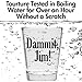 Damnit Jim - Funny Shot Glass - Makes a Funny Gift for Men and Women Hilarious Shot Glasses Funny Gift for Drinking Buddies - Cute Shot Glasses Gift