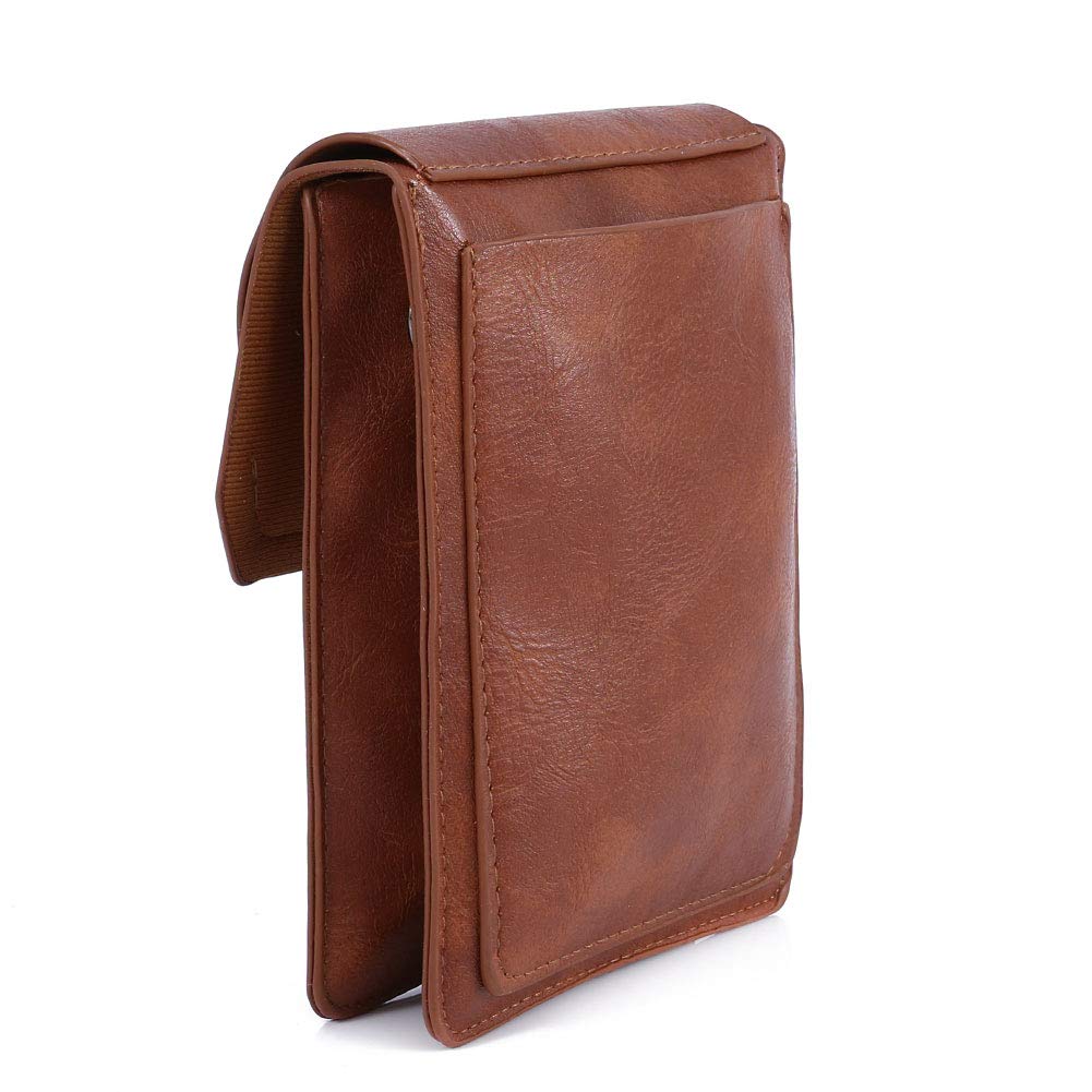 TENXITER Women Hollow Texture Small Crossbody Bags Cell Phone Purse Wallet for Girl (Brown)