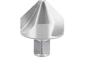Accusize Industrial Tools 2'' Diameter Rota Cutter Countersink, Hss Countersink for Rota-Cutter, 3/4'' Weldon Shank, 90 Deg, 