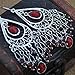 Vintage Retro Style Tassels Dangle Earring Fashion Chandeliers Earrings EAG080 (Red)