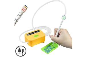 WJCJTJL Diamond Painting Accessories Pen, Diamond Art Pen Kits for Adults, Vacuum Diamond Painting Pen Kits - Includes Triple & Single Placer, Diamond Art Accessories Tools (Yellow)