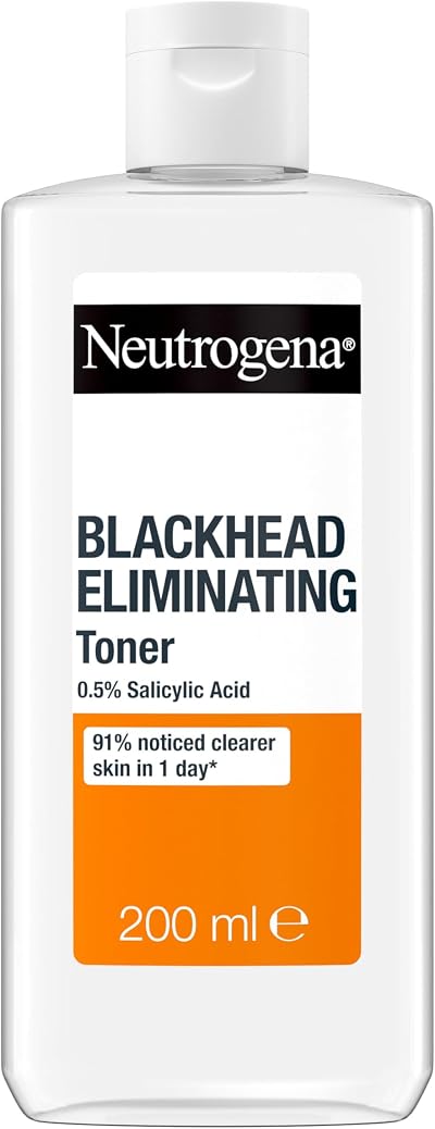 Neutrogena Blackhead Eliminating Toner 0.5% Salicylic Acid 200ml Deep Cleansing