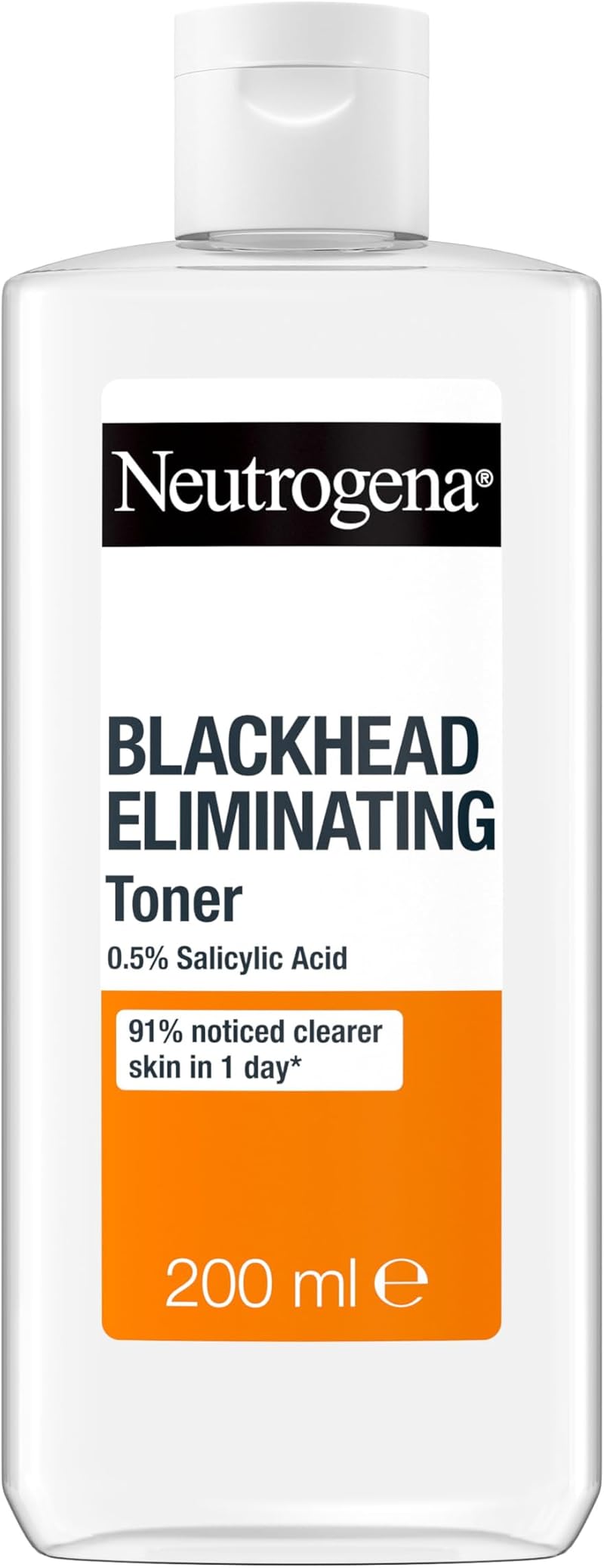 Neutrogena Blackhead Eliminating Toner 0.5% Salicylic Acid 200ml Deep Cleansing
